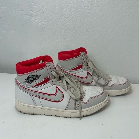 Nike air Jordan 1 retro high phantom gym red size 8.5 - Picture 5 of 11